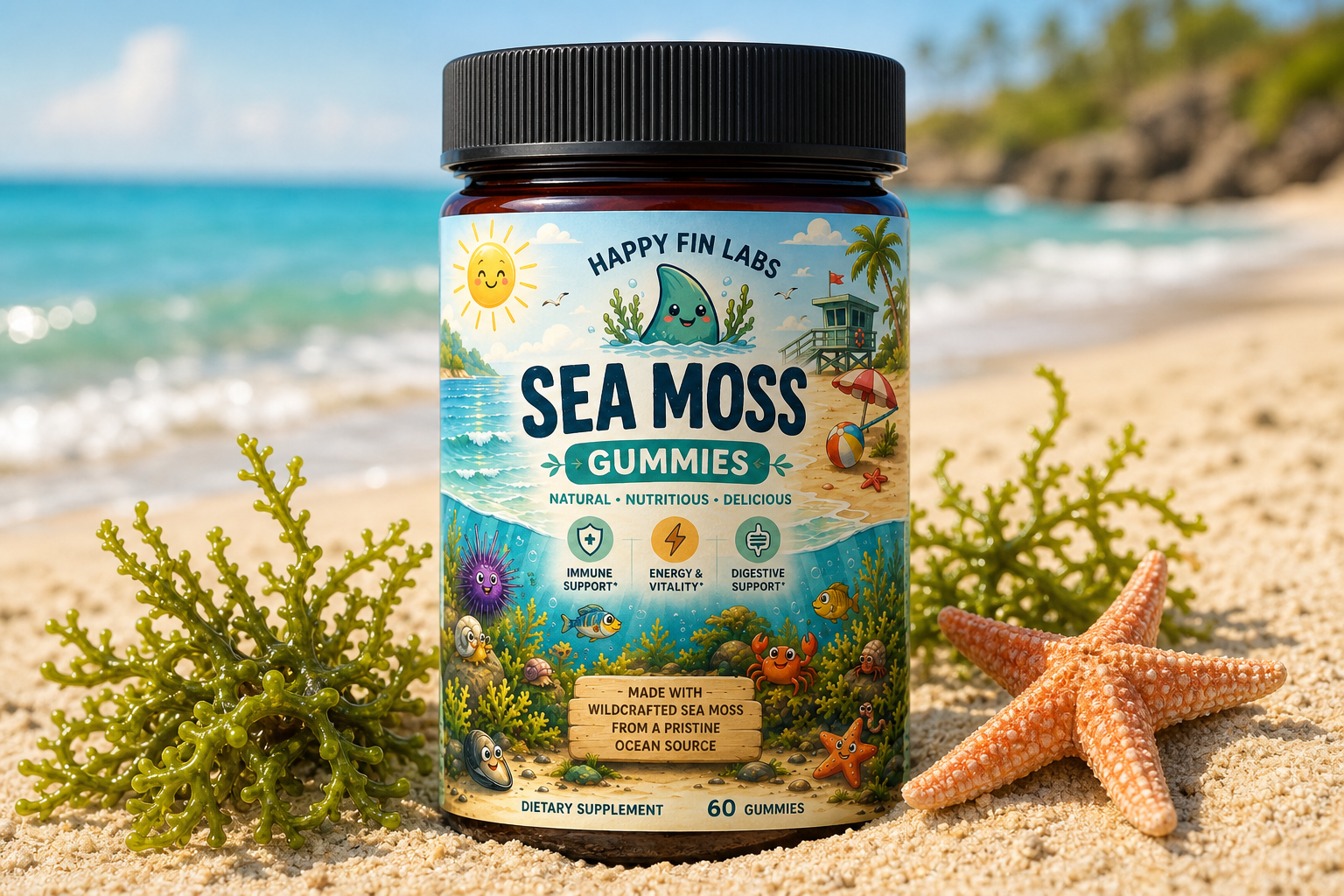 Wild sea moss